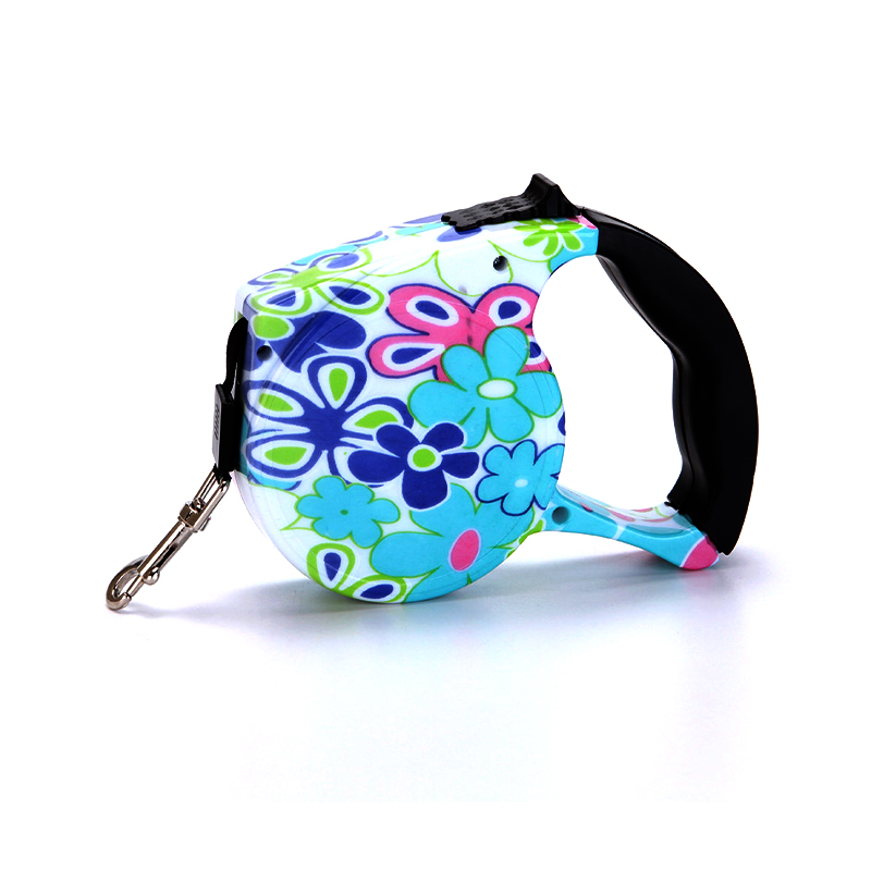 Heat-transfer printed reflective dog leash