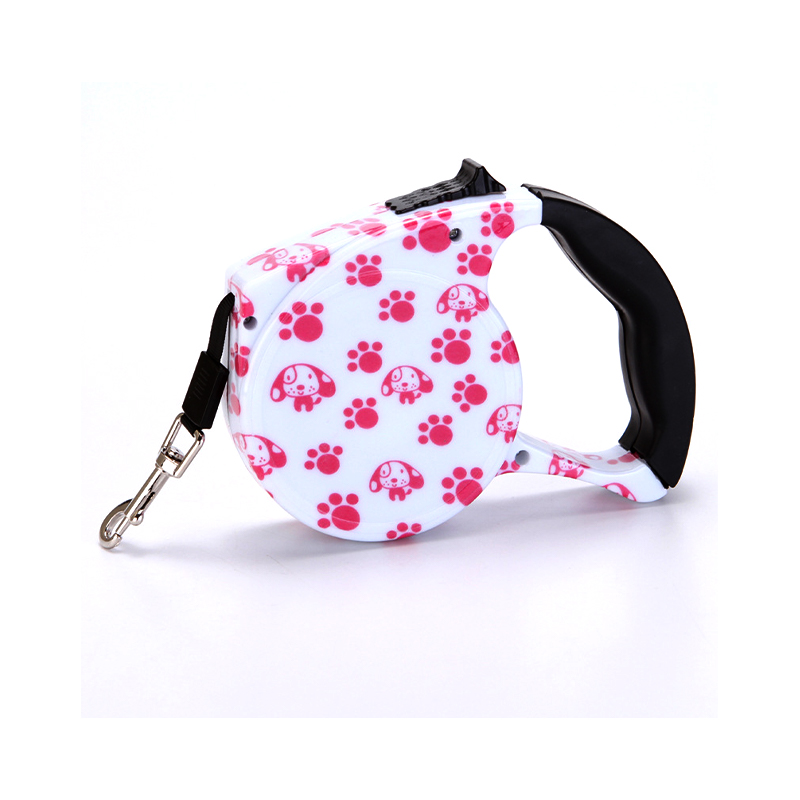 Heat-transfer printed reflective dog leash