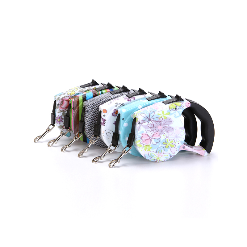 Heat-transfer printed reflective dog leash