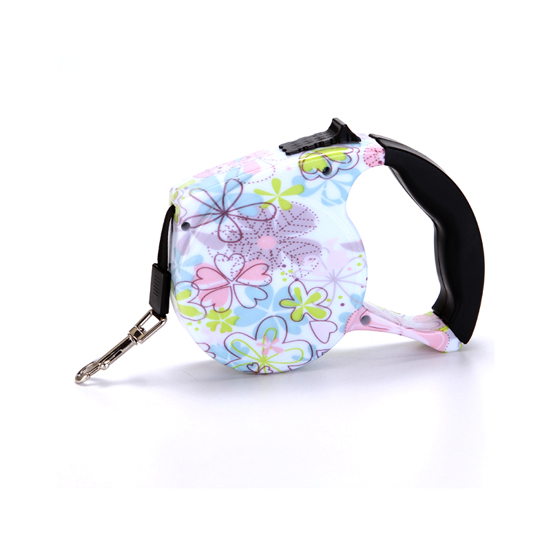 Heat-transfer printed reflective dog leash