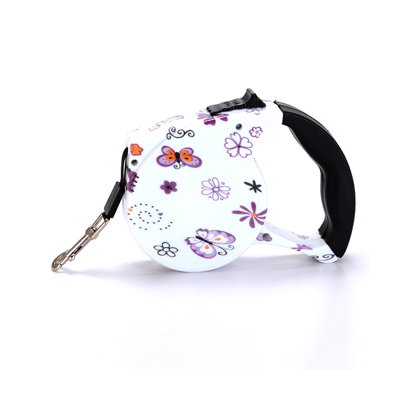 Heat-transfer printed reflective dog leash