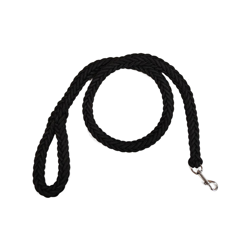 Braided running dog leash