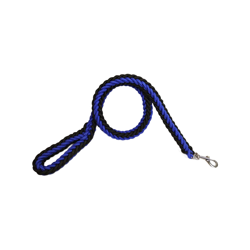 Braided running dog leash