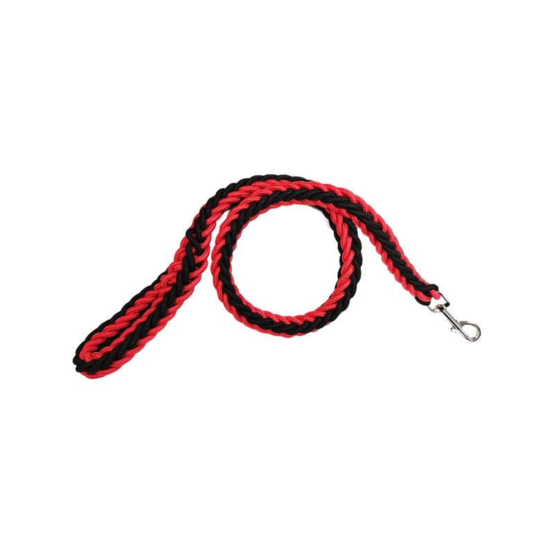 Braided running dog leash