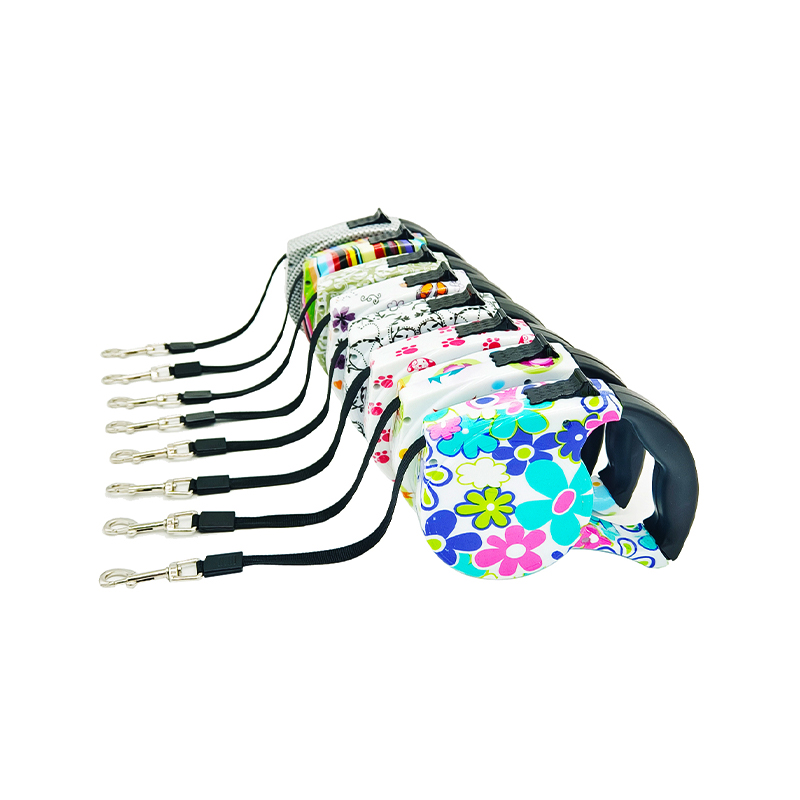 Heat-transfer printed reflective dog leash