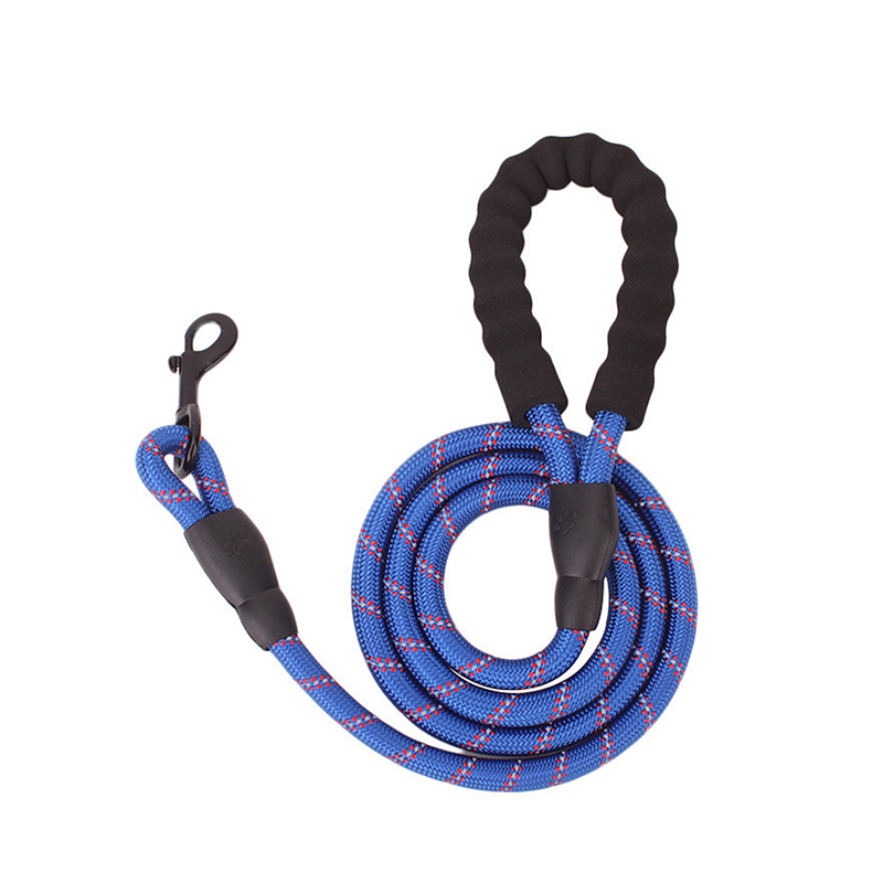 Nylon braided dog leash