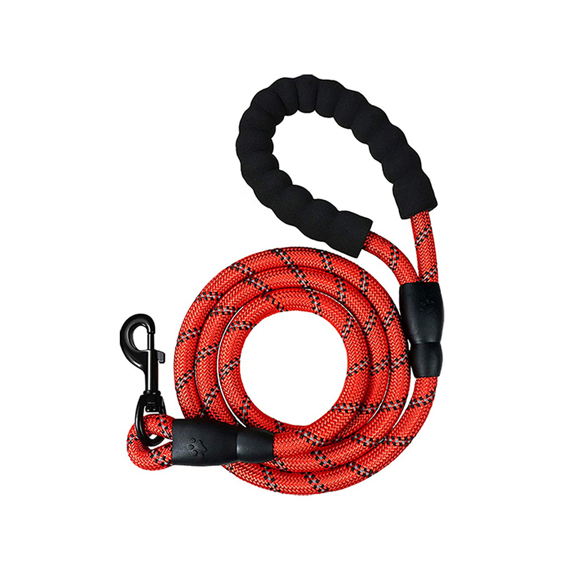 Nylon braided dog leash