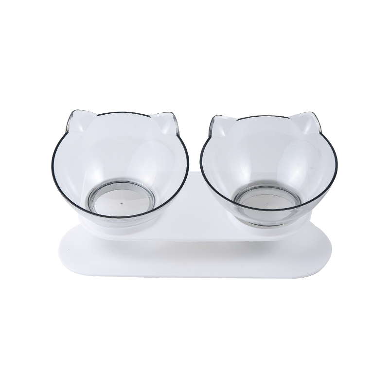 Elevated pet food water bowl