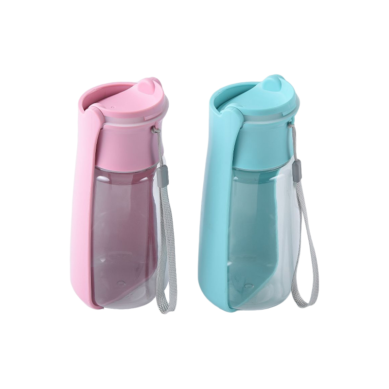 Portable dog water bottle bowl