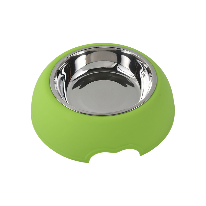 Pet dog cage single bowls anti-overturning