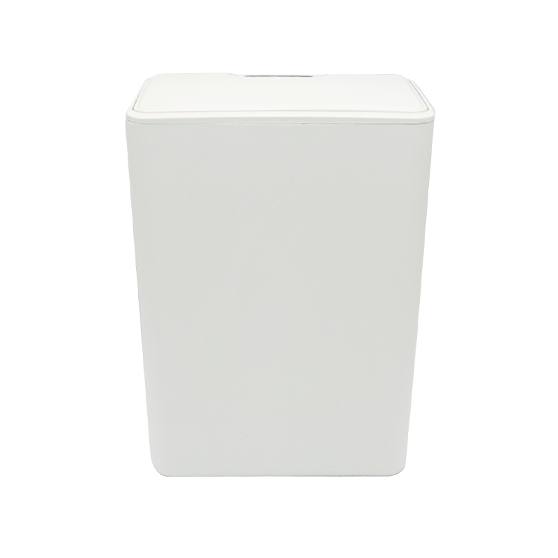 Touchless motion sensor automatic trash can with lid